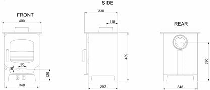 Saltfire ST-X4 dimensions