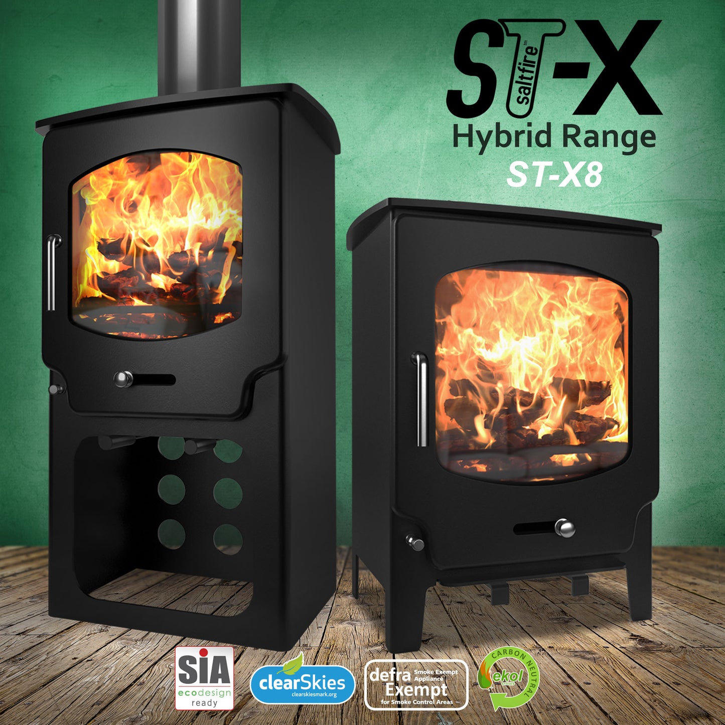 Saltfire ST-X8 Range 2 stoves