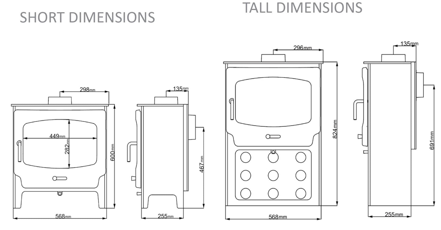 Saltfire ST-X Wide Dimensions