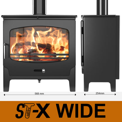Saltfire ST-X Wide Front and Side view