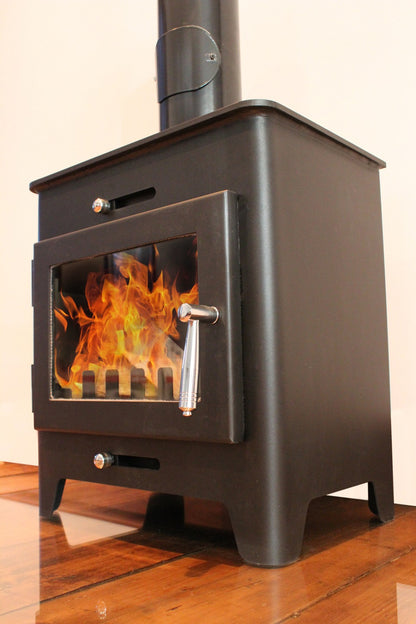 Saltfire Wood Burning Stove Right Side