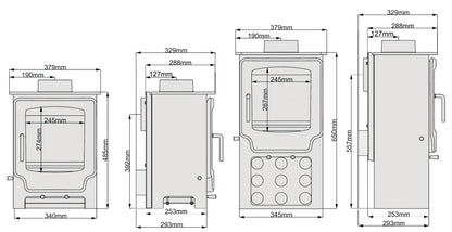Saltfire Scout Dimensions