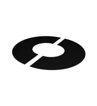 Dura Flue Matt Black Twin Wall Finishing Plate 2 Part 30° 125mm - 5"