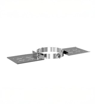 Dura Flue Galvanised Twin Wall Roof Support 125mm - 5"