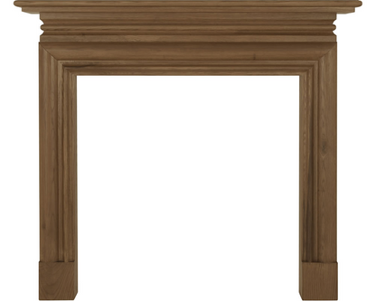 Wessex Fireplace Waxed Oak