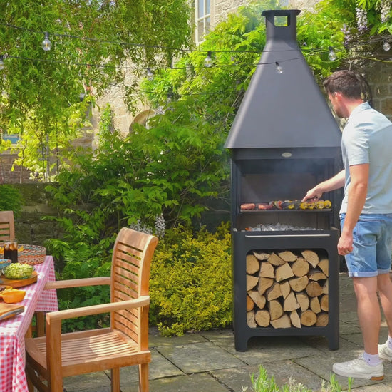 Carron Bellmount BBQ Fireplace Video